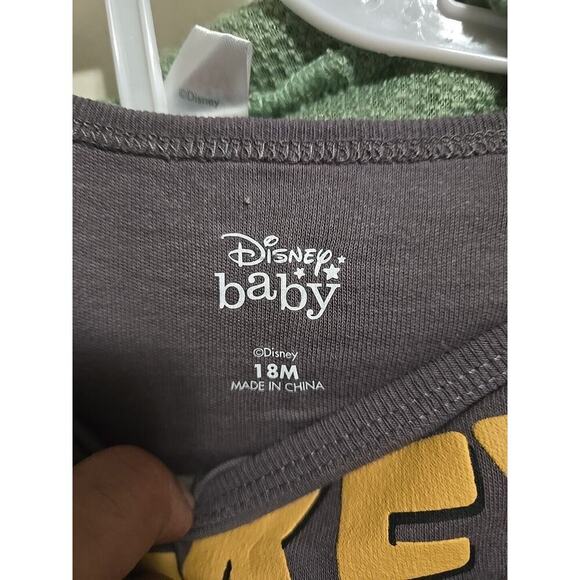 NEW Disney Baby Outfit 18 M Mickey Mouse 3 Piece Clothes - Picture 7 of 16
